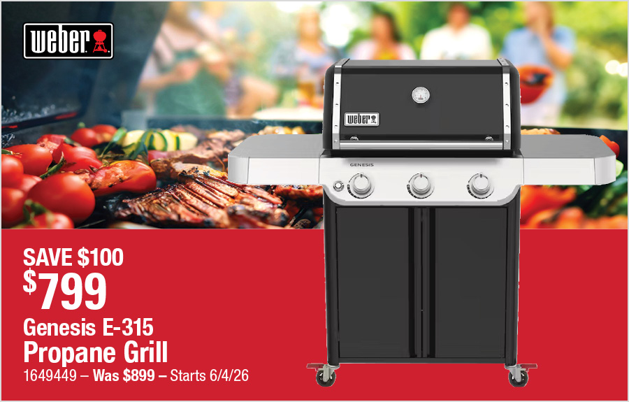 Weber Genesis E-315 Propane Grill
